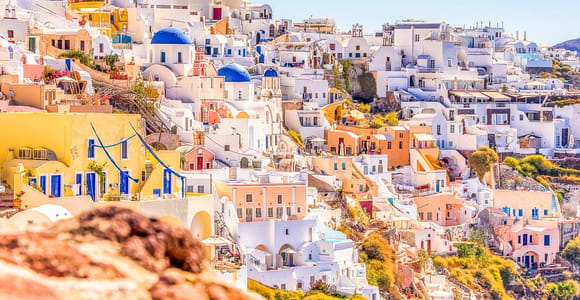 Santorini: Top Sights Day Trip, Wine Tasting, & Oia Sunset