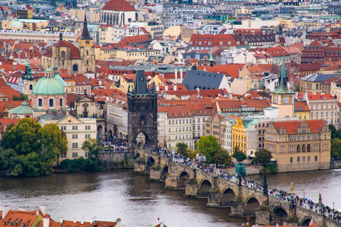 Prague: Electric Tuk-Tuk City Tour with Guide Prague River Side 1,5 hour Tour