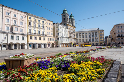 Linz: privé begeleide fietstocht2 uur: fietstocht door de oude stad