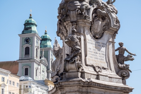 Visite guidée de la vieille ville de Linz avec Pöstlingbergbahn2 heures: visite à pied de la vieille ville