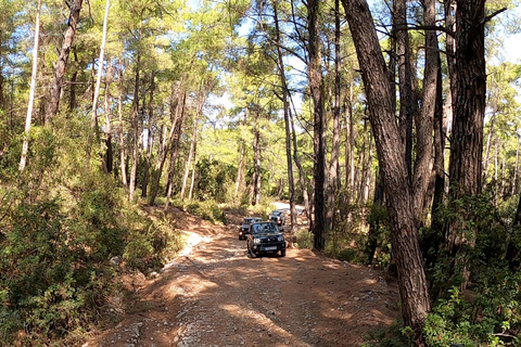 Rhodes: 4x4 Self-Drive Jeep Tour with Pickup in the North