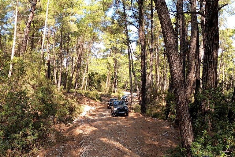 Rhodes: 4x4 Self-Drive Jeep Tour with Pickup in the North