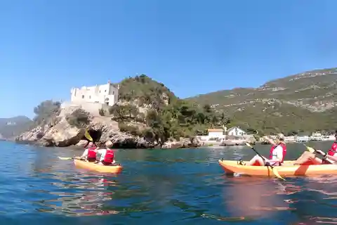Arrábida : Visite guidée en kayak