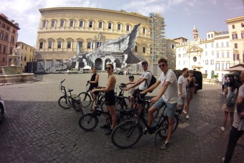 ローマ：E-自転車ツアー