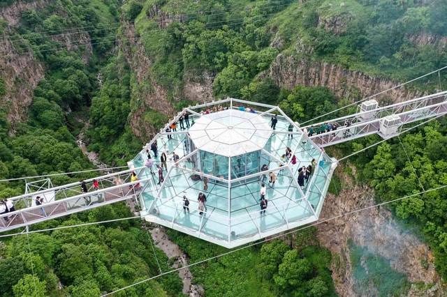 Tbilisi: Dashbashi Canyon en Manglisi-kathedraal wandeling