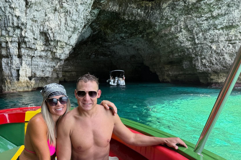 Private Comino Speedboat Charter from Bugibba 4-Hour Private Blue Lagoon Escape