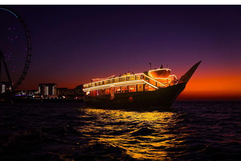 Dubai Marina Dinner Cruise with Live Show - Jack Sparrow