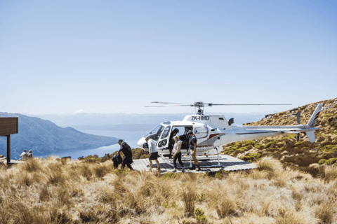 Te Anau: Kepler Track Helicopter Hike with Boat Ride