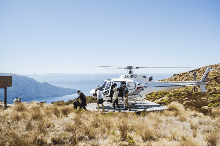 Te Anau: Kepler Track Helicopter Hike with Boat Ride