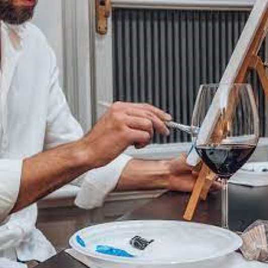 Roma: taller de dibujo y pintura con vino