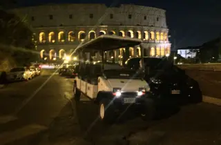 Rom: Golfwagen-Sightseeing-Tour bei Nacht