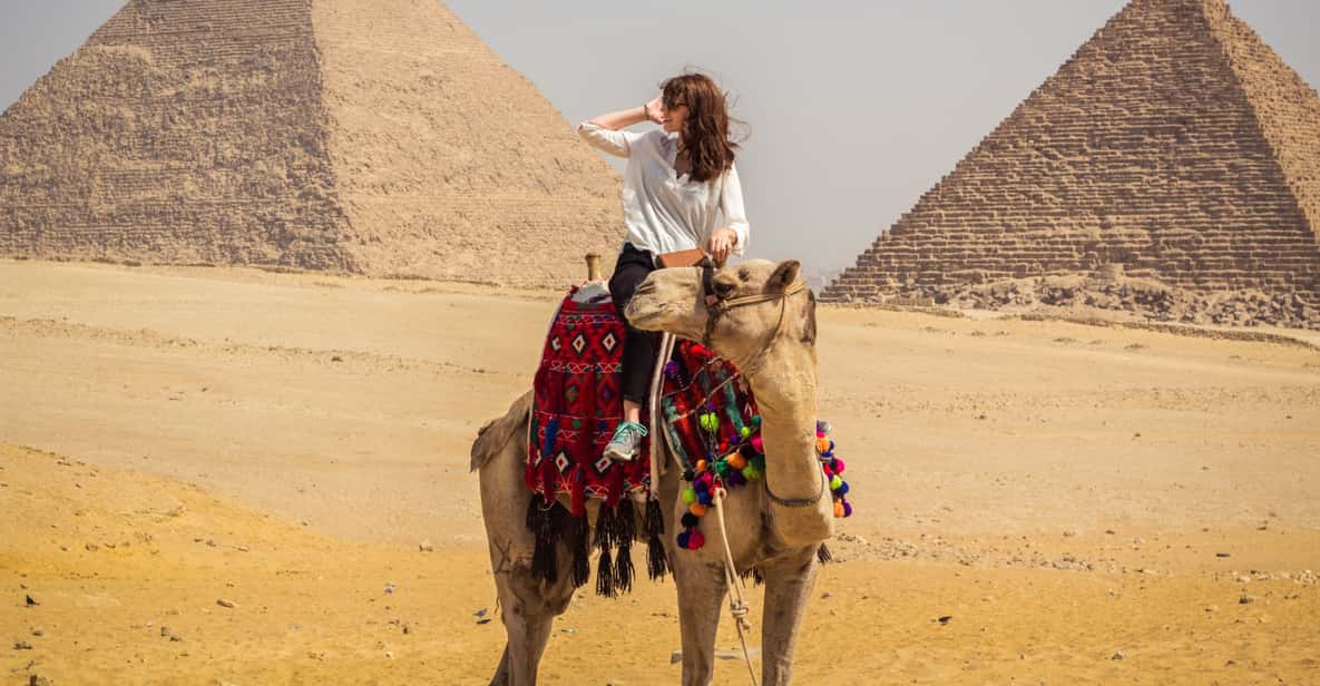 From Hurghada: Full-Day Giza Pyramids Tour with Lunch