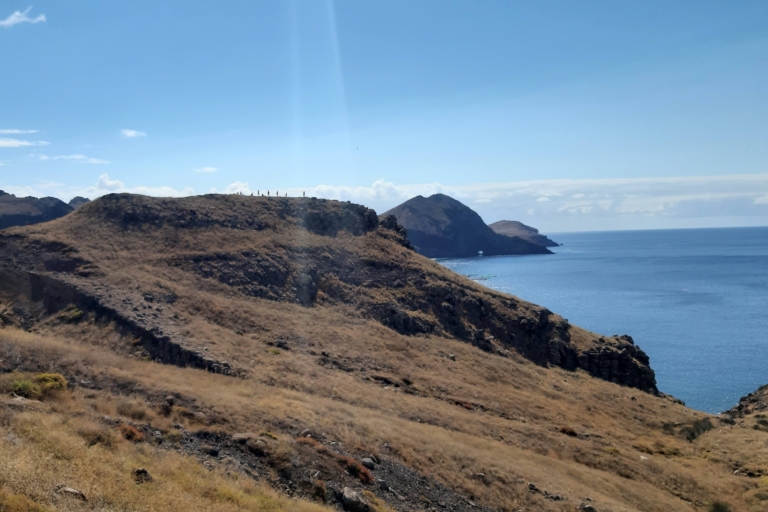 Ponta São Lourenço: privé begeleide wandeling PR8Ophaalservice havencruise in Funchal