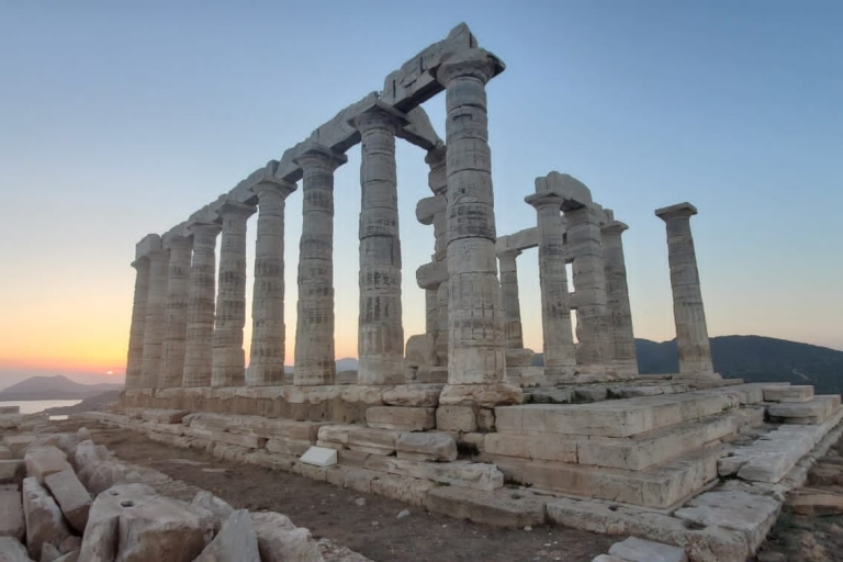 Ateny: Świątynia Posejdona i przylądek Sounion Sunset Tour