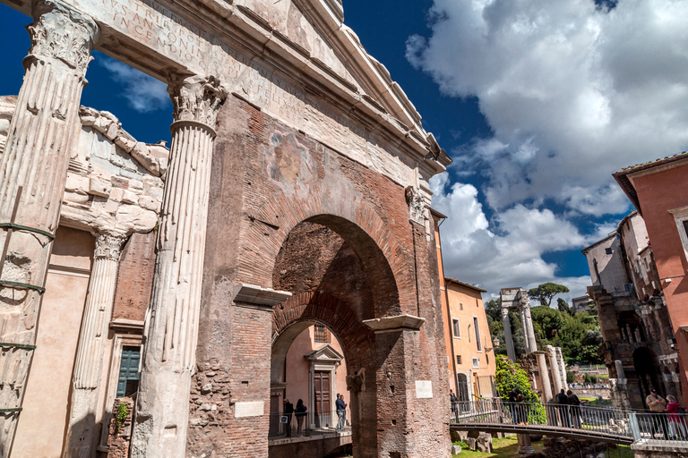 Rome: begeleide wandeling door tempels, pleinen en markten