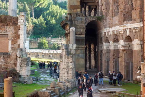 Rome: begeleide wandeling door tempels, pleinen en markten