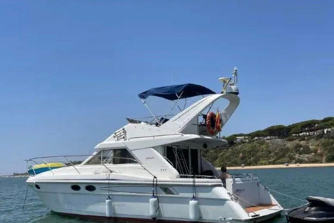 Cadiz: Private Yacht Experience with Water Toys from Puerto Sherry Sunset cruise or introduction to the sea