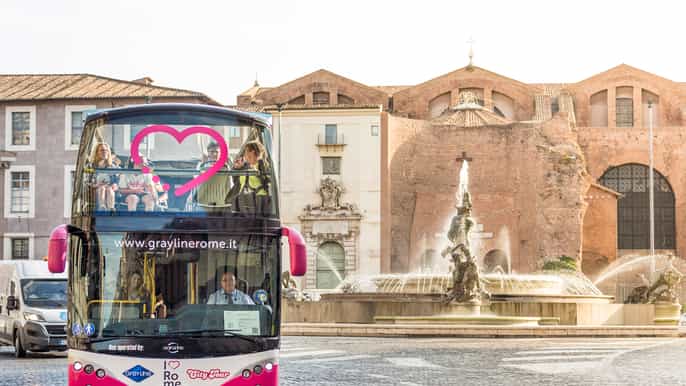 Rome: Hop-on Hop-off Sightseeing Bus Tour