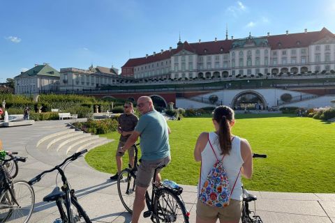 Warszawa: wycieczka rowerowa z przewodnikiem