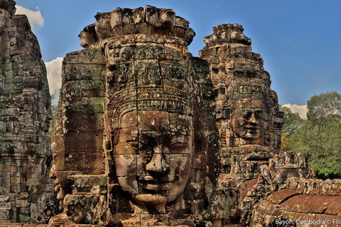 Siem Reap: excursão privada de 1 dia a Angkor Wat com Banteay Srey