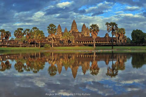 Siem Reap: Prywatna 1-dniowa wycieczka Angkor Wat z Banteay Srey