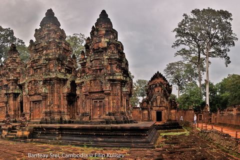 Siem Reap: Prywatna 1-dniowa wycieczka Angkor Wat z Banteay Srey