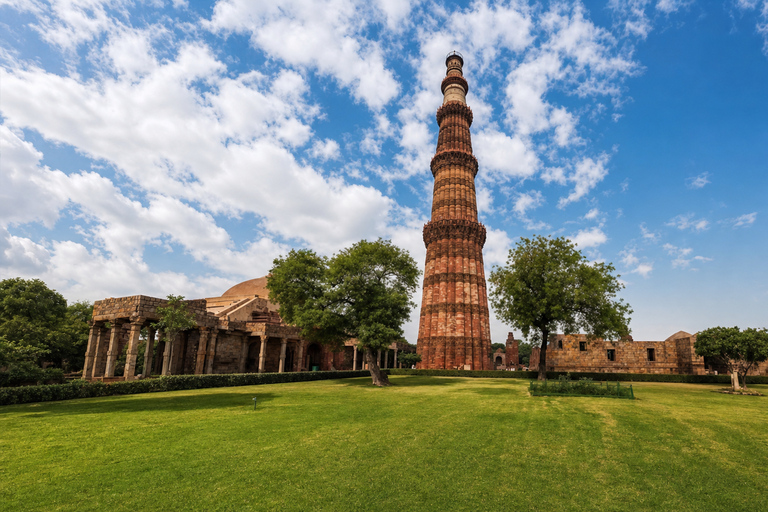 Delhi: Old & New Delhi Landmarks Guided Tour + Pickup