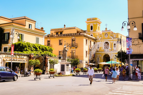 From Rome: Best of Pompeii Guided Tour and Sorrento day trip