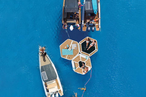 Ayia Napa/Protaras: YachtOn Floating Festival with Open Bar Entire Private Yacht for Floating Festival (max. 11 people)