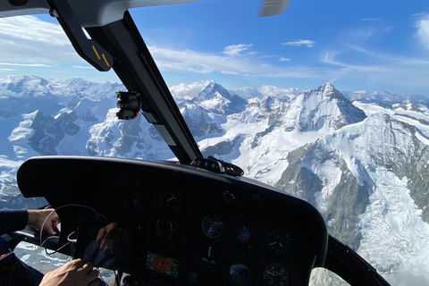 Bern: Privater 75-minütiger Matterhorn-Hubschrauberflug