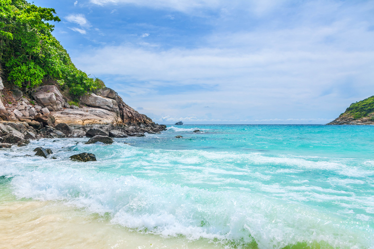 Phuket: Coral Island Longtail båtkryssning med snorklingPhuket: Coral Island Longtail Boat Cruise med snorkling