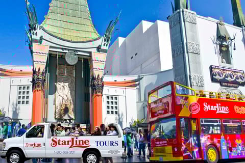 Los Angeles: Hop-On Hop-Off Bus and Celebrity Homes Tour