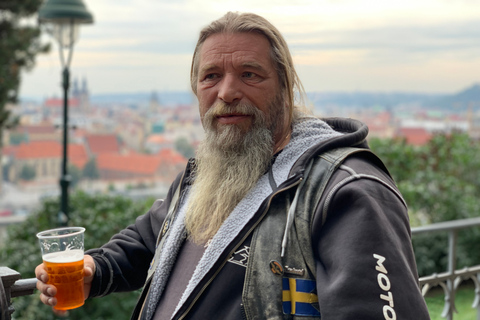 Prague : visite de 2 h en Harley Trike électrique av. guideAventure 2 h en petit groupe : 2 personnes par tricycle