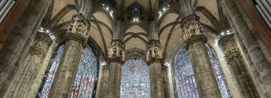 Milan : Entrée à la cathédrale de Milan - Terrasse exclue