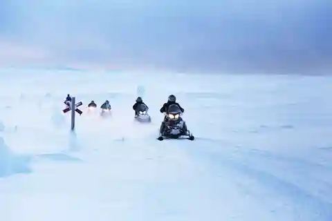 Levi: Aventura en moto de nieve