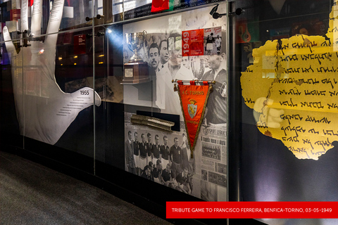 Lisbona: Stadio Luz e tour guidato dei musei personalizzatiFrancia e Benfica