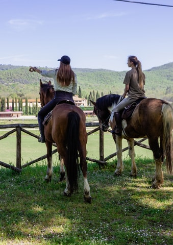 Tuscany: All-Levels Horseback Ride at an Exclusive Polo Club