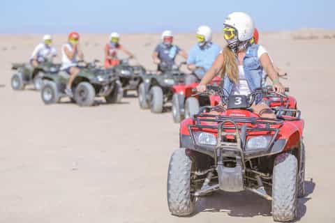 Marsa Alam: Sunset Quad Bike Safari with Dinner and Show
