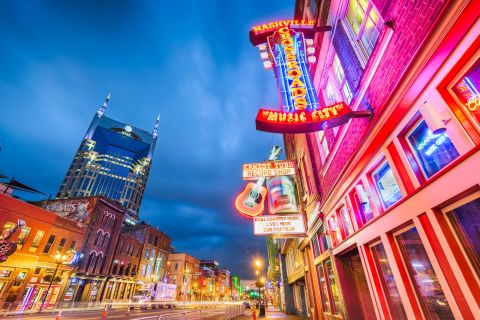 Nashville: excursão guiada a pé com tema de fantasmas