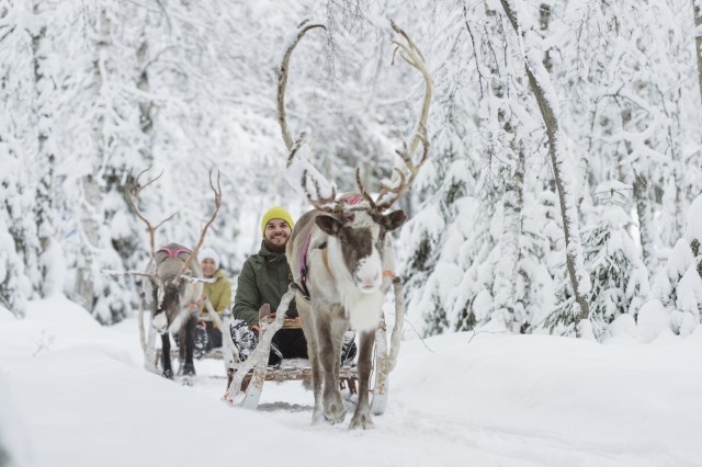 Visit Levi Winter Highlights Family Day with Snowmobile Safari in Kittilä