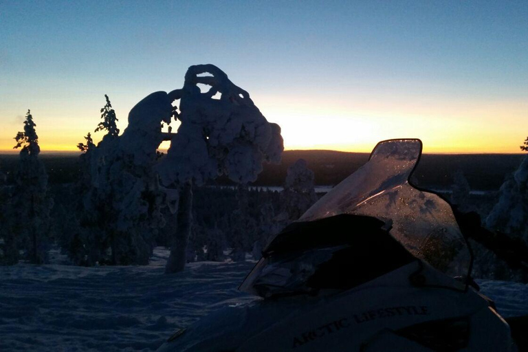 Rovaniemi: Snowmobile Safari Longer Trails Snowmobile Safari from Rovaniemi Center