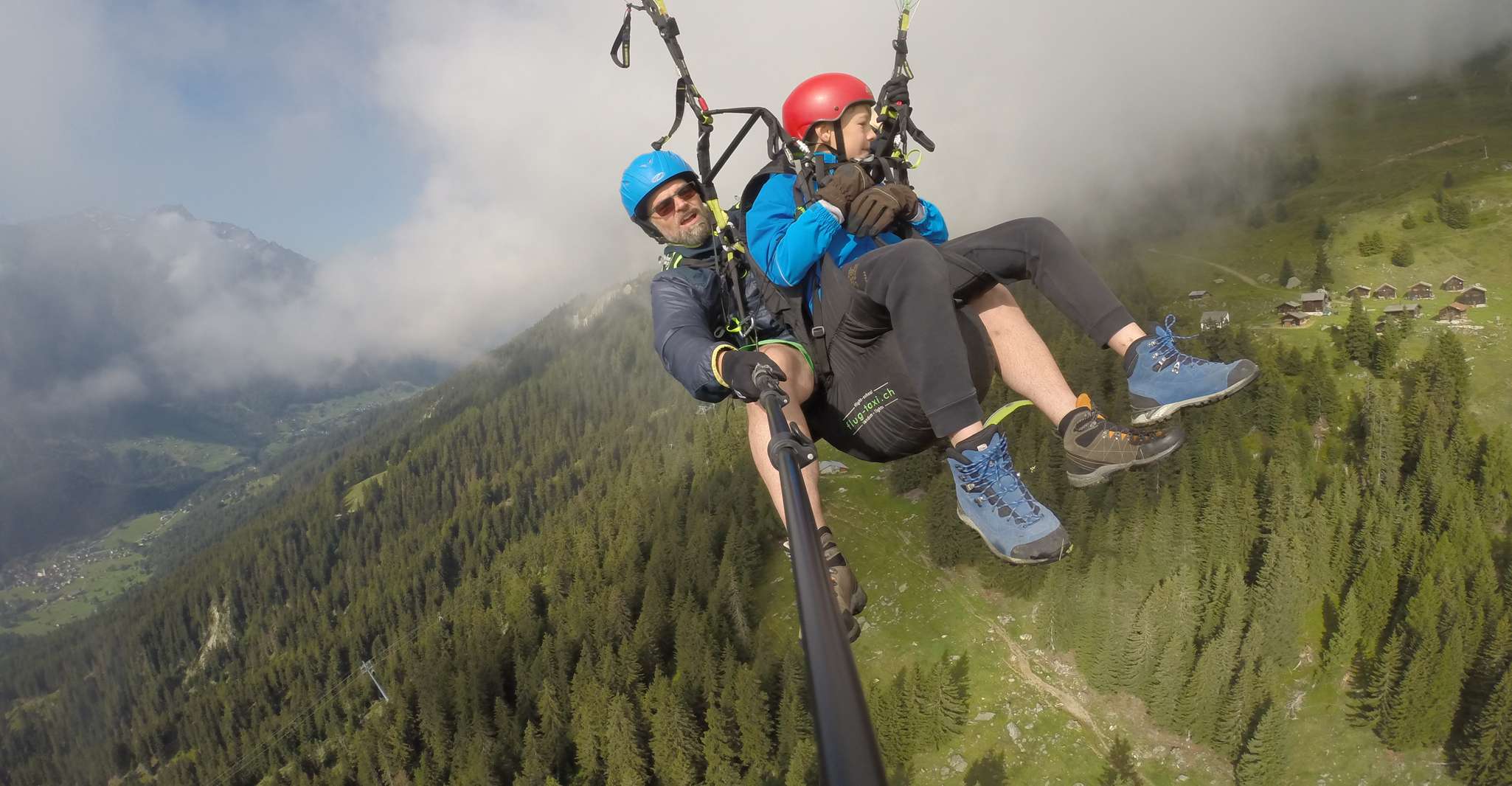 Aletsch Glacier-Tandem Paragliding - Housity