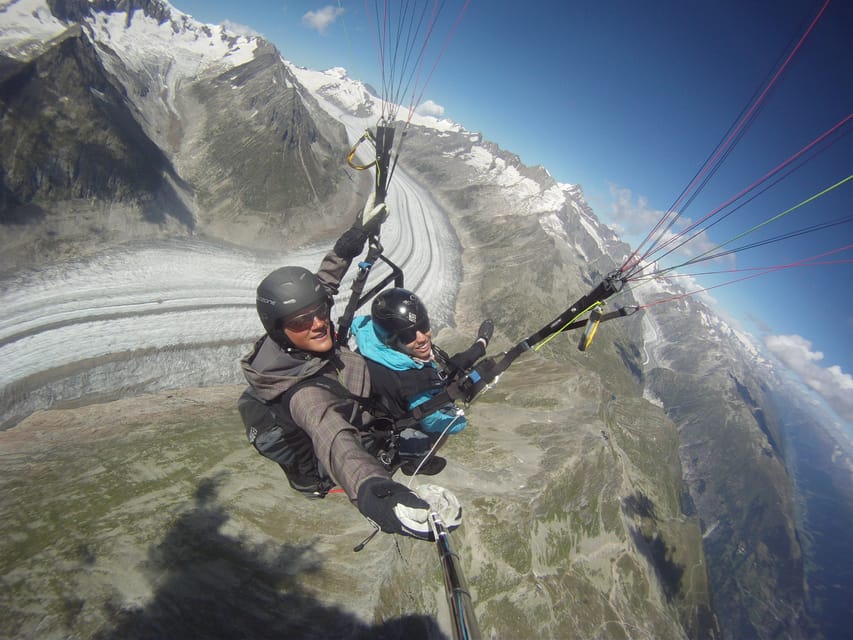 Aletsch Glacier-Tandem Paragliding - Housity