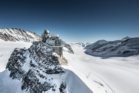 From Interlaken: Jungfraujoch Self-Guided Tour