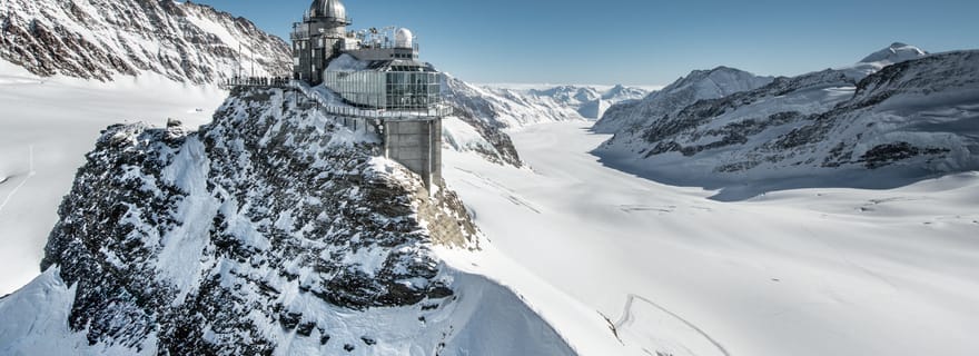 Billet d'entrée : excursion d'une journée en autonomie au Jungfraujoch