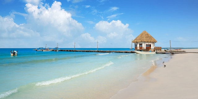 From Tulum: Holbox Island Full-Day Trip with Lunch