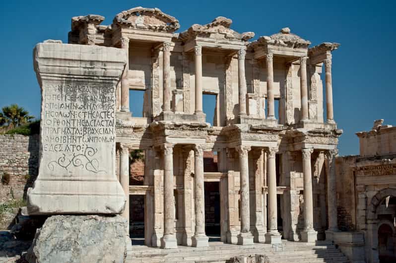 From Kusadasi HalfDay Ephesus & Terraced Houses Tour GetYourGuide