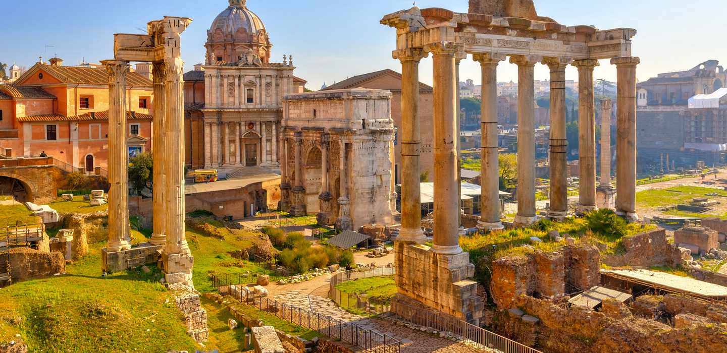 Rom: Kolosseum, Forum Romanum und Palatinhügel Rom: Kolosseum, Forum Romanum und Palatinhügel