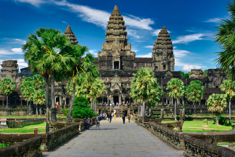 Siem Reap: excursão privada de 1 dia a Angkor Wat com Banteay Srey