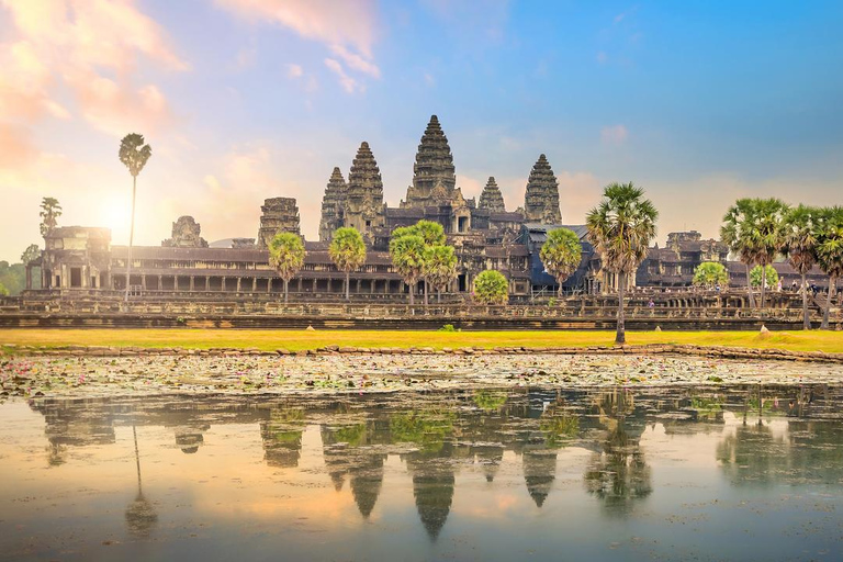 Siem Reap: excursão privada de 1 dia a Angkor Wat com Banteay Srey